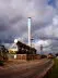 A large landfill gas generation plant