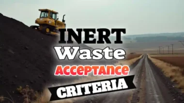 Inert waste acceptance criteria - featured image.