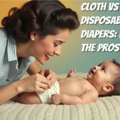 Featured article text Cloth Vs Disposable Diapers Weighing The Pros And Cons.