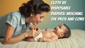 Featured article text Cloth Vs Disposable Diapers Weighing The Pros And Cons.