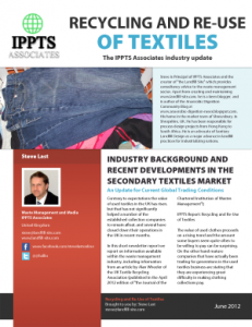 IPPTS Associates Textiles Market June 2012