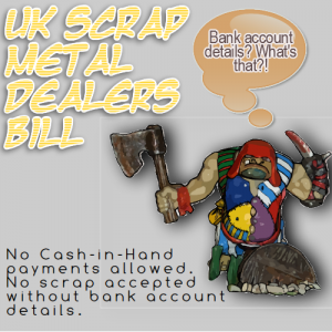 scrap metals dealers bill ogre