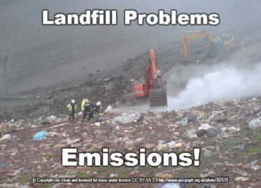 The biggest landfill problem emisions fire