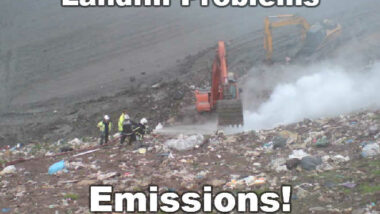 The biggest landfill problem emisions fire
