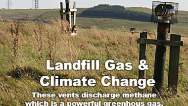 methane vents landfill gas climate change