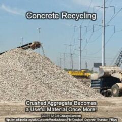 aggregate replacement through concrete recycling 350x350