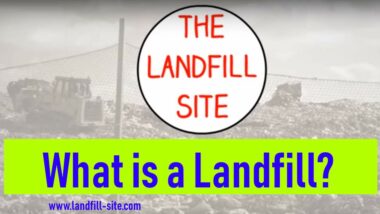 Image shows intro to our article replying to; "what is a landfill?"
