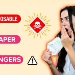 Featured image for our article about Disposable Diaper Dangers 1280x720