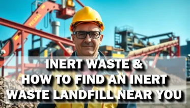 Featured Image text Inert Waste and How to Find an Inert Waste Landfill Near You.