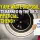 Image featured text. -Why are waste disposal units banned in commercial kitchens
