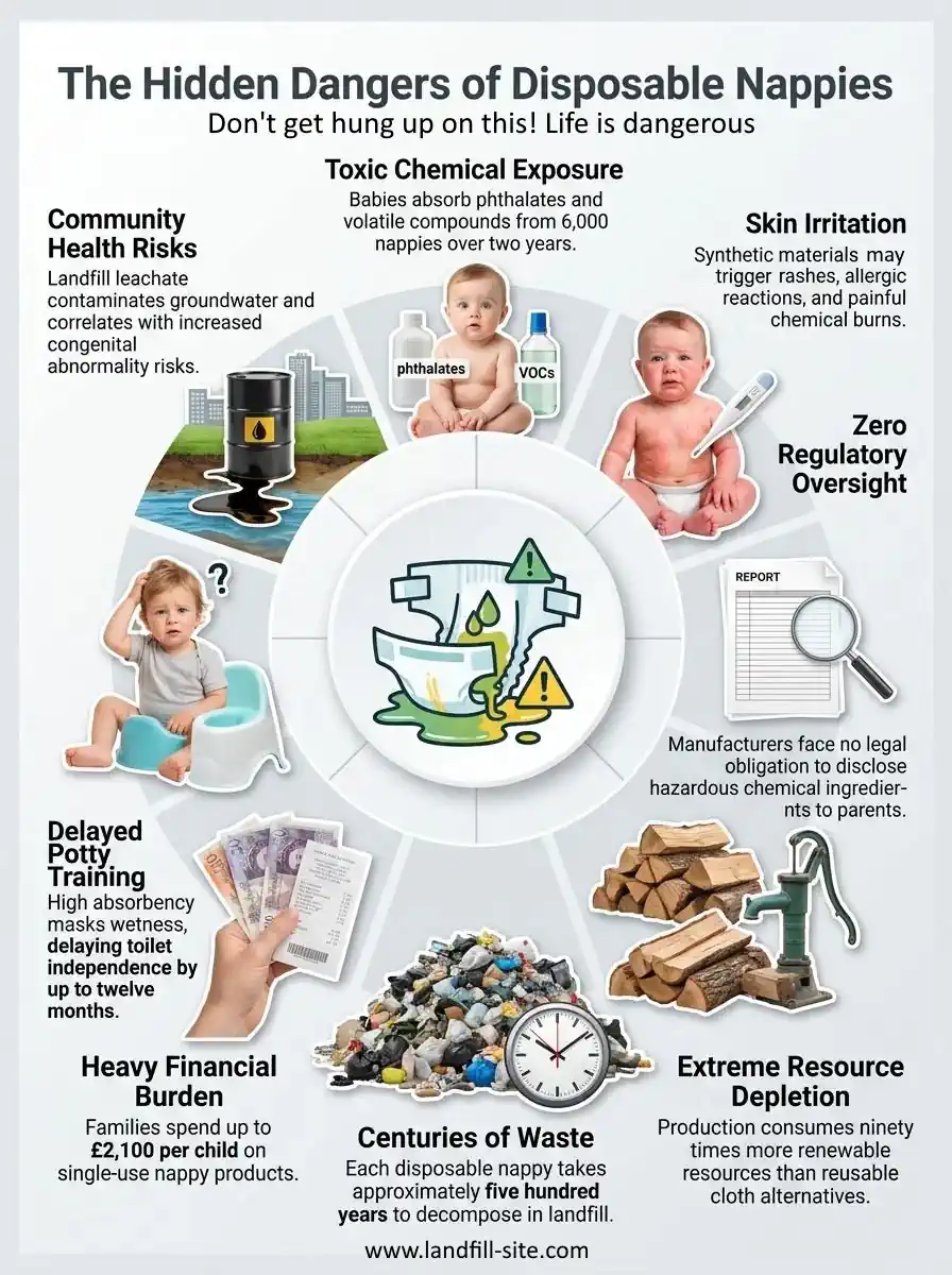 Disposable Diaper Dangers: Hidden Chemicals And Health Risks Explained