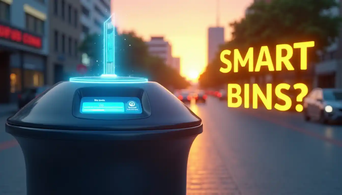 Among innovation waste management ideas - Smart Bins. Among innovation waste management ideas - Smart Bins.